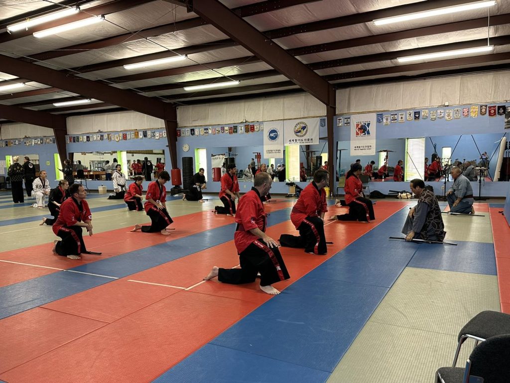 Gumdo Korean Swordsmanship training